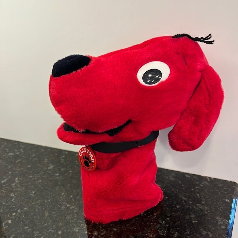 Dakin Clifford The Big Red Dog Hand Puppet from 1990 12"